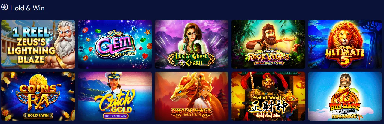 legendspalace casino hold and win